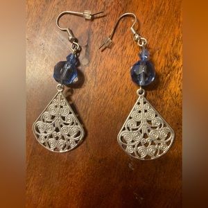 Earrings- new without tags-beautiful stones-handmade